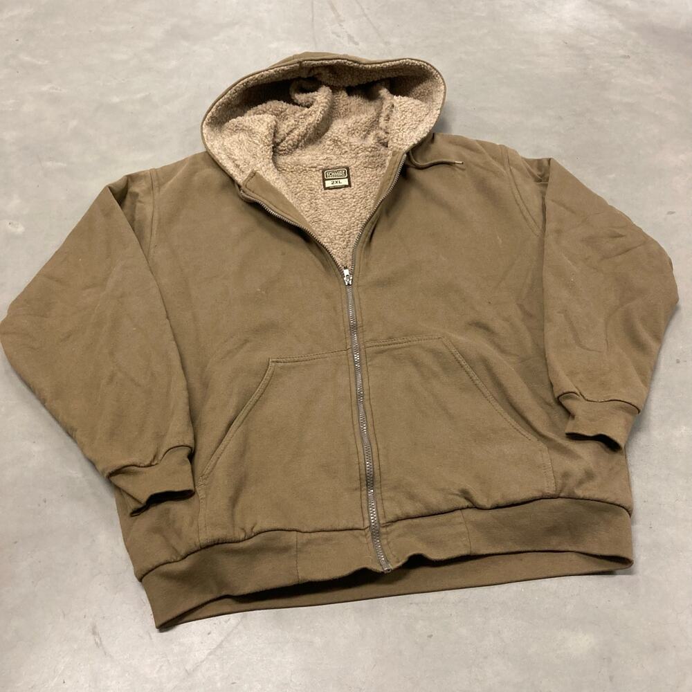 vintage y2k fur lined Schmidt hoodie